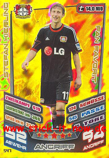 Match Attax 13/14 EXTRA - Fan Favoriten - STEFAN KIEßLING - Nr. 547