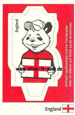 Edeka & WWF - Entdecke Brasilien - Paddy-Steckfigur - England