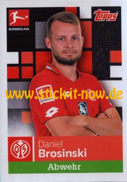 Topps Fußball Bundesliga 2019/20 "Sticker" (2019) - Nr. 186