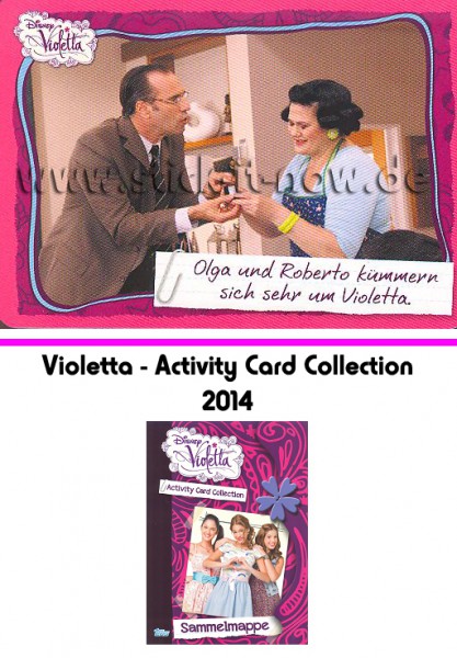 Disney Violetta - Activity Cards (2014) - Nr. 44