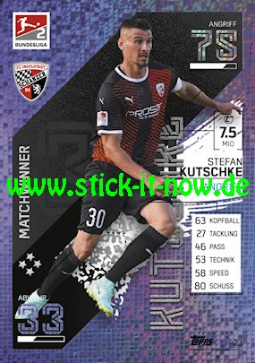 Topps Match Attax Bundesliga 2021/22 - Nr. 423 ( Matchwinner 2.BL )