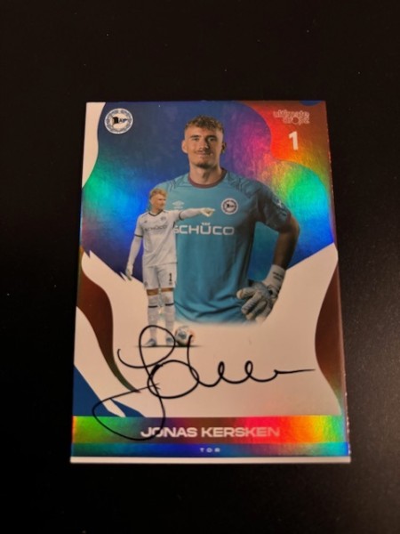This is Arminia (2025) - On Card Signature - Jonas Kersken 14/35