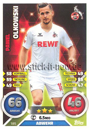 Topps Match Attax Bundesliga 16/17 - Nr. 185