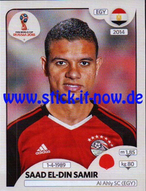 Panini WM 2018 Russland "Sticker" - Nr. 82