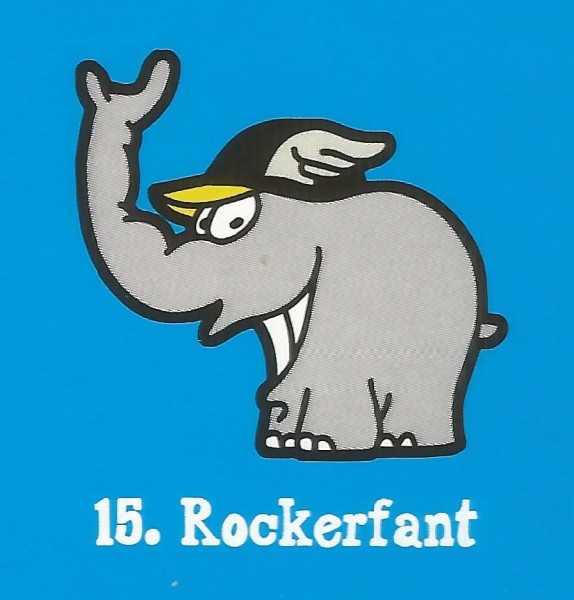 Edeka Ottifanten (2020) - Nr. 15 Rockerfant