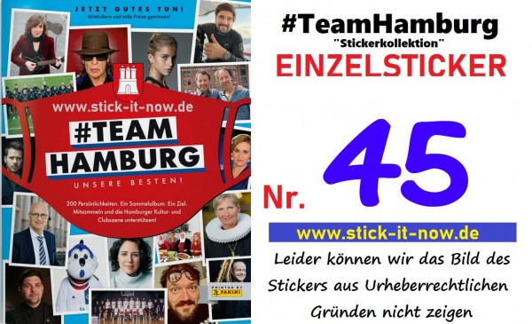 #TeamHamburg "Sticker" (2021) - Nr. 45