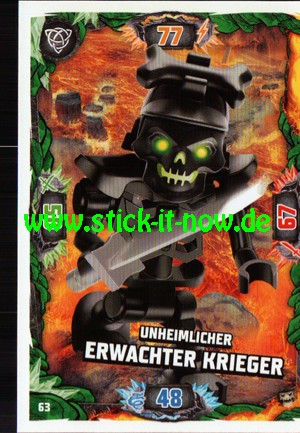 Lego Ninjago Trading Cards - SERIE 6 "Next Level" (2021) - Nr. 63