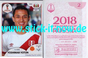 Panini WM 2018 Russland "Sticker" INT/Edition - Nr. 233