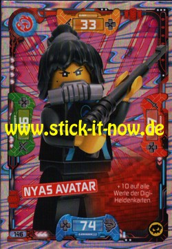 Lego Ninjago Trading Cards - SERIE 5 (2020) - Nr. 146 ( Mega Karte )