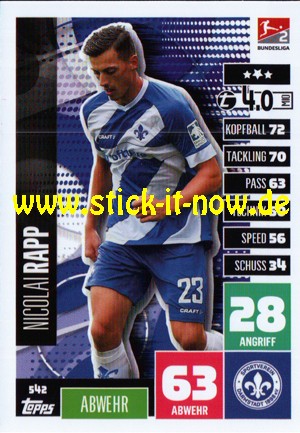 Topps Match Attax Bundesliga 2020/21 "Extra" - Nr. 542