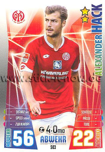 Match Attax 15/16 Extra - Nr. 503
