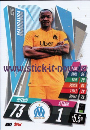 Match Attax Champions League 2020/21 - Nr. MAR 2