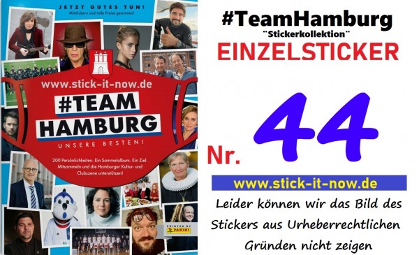 #TeamHamburg "Sticker" (2021) - Nr. 44