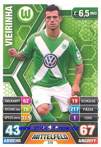 Match Attax 14/15 2014/2015 VfL Wolfsburg Karte aussuchen