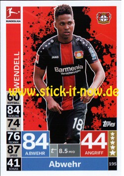 Topps Match Attax Bundesliga 18/19 - Nr. 195