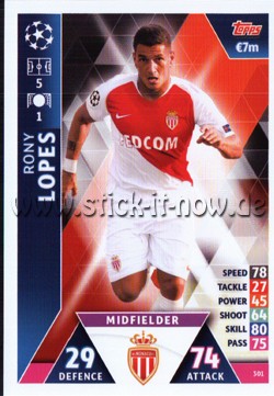 Match Attax Champions League 18/19 - Nr. 301