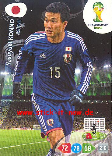 Panini Adrenalyn XL Brasil WM 2014 - Yasuyuki KONNO