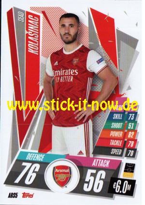 Match Attax Champions League 2020/21 "Update" - Nr. ARS 5