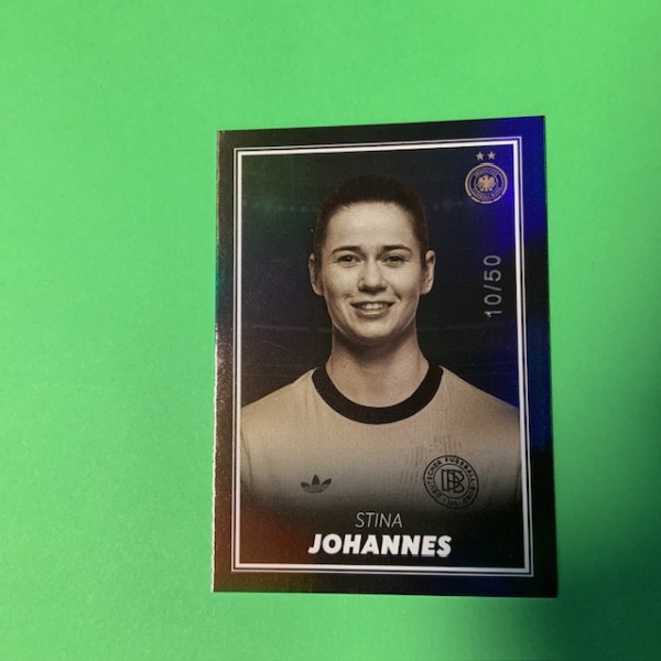DFB Frauen Team-Set 2025 - Nr. FOC-14 ( Stina Johannes ) - Paralell 10/50