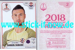 Panini WM 2018 Russland "Sticker" INT/Edition - Nr. 302