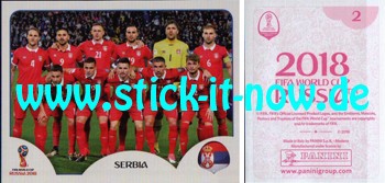 Panini WM 2018 Russland "Sticker" INT/Edition - Nr. 401