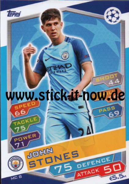 Match Attax Champions League 16/17 - Nr. MC 8