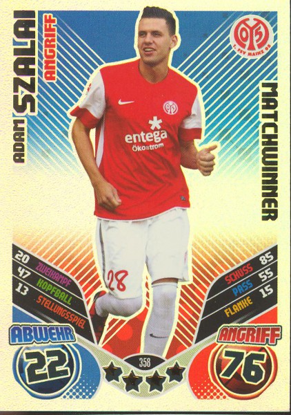 Adam Szalai - Matchwinner - Match Attax 11/12