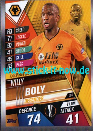 Topps Match Attax 101 (2020) - Nr. DD4