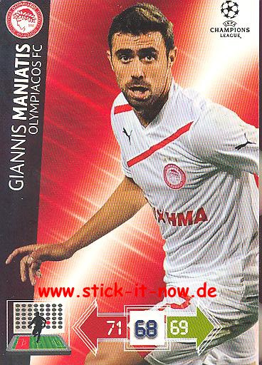 Panini Adrenalyn XL CL 12/13 - Olympiakos Piräus - Giannis Maniatis