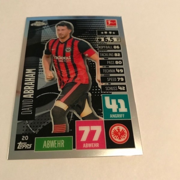 Match Attax BL Chrome 20/21 - Nr. 20 - ABRAHAM