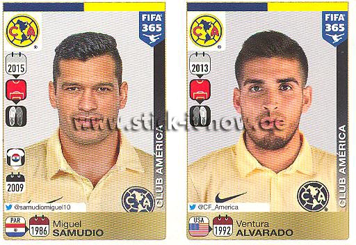 Panini FIFA 365 Sticker - Nr. 618 - 619