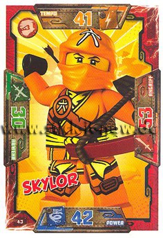 Lego Ninjago Trading Cards (2016) - Nr. 43