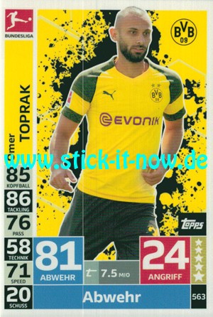 Topps Match Attax Bundesliga 18/19 "Extra" - Nr. 563