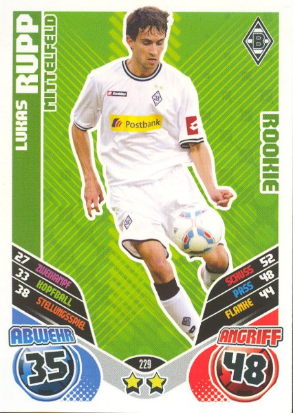 Lukas Rupp - Match Attax 11/12 - Rookie