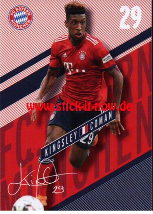 FC Bayern München 18/19 "Karte" - Nr. 21