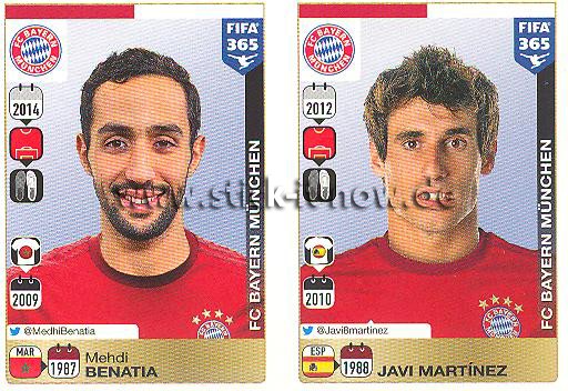 Panini FIFA 365 Sticker - Nr. 470 - 471