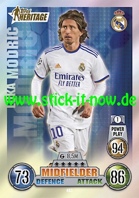 Match Attax Champions League 2021/22 - Nr. 483 (Heritage)