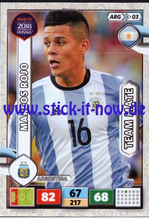 Adrenalyn XL "Road to WM 2018 Russia" (2017) - Nr. ARG >> 03