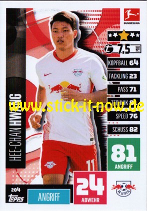 Topps Match Attax Bundesliga 2020/21 - Nr. 204