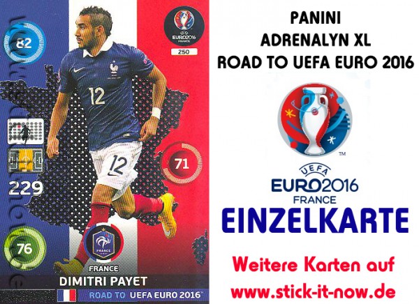 Adrenalyn XL - Road to UEFA Euro 2016 France - Nr. 250