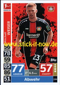 Topps Match Attax Bundesliga 18/19 - Nr. 194