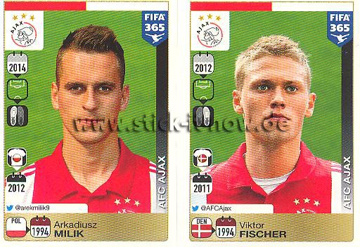 Panini FIFA 365 Sticker - Nr. 667 - 668