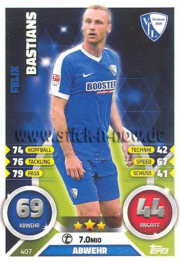 Topps Match Attax Bundesliga 16/17 - Nr. 407