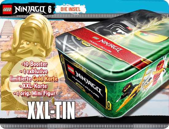 Lego Ninjago Trading Cards - SERIE 6 (2021) - XXL Tin Dose ( LE 16 )