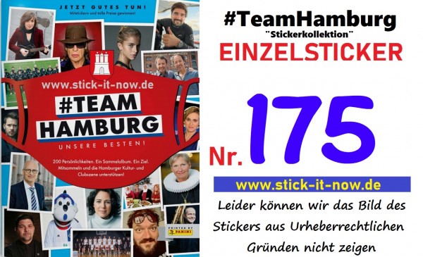 #TeamHamburg "Sticker" (2021) - Nr. 175