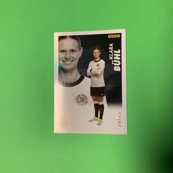 DFB Frauen Team-Set 2025 - Nr. BA-03 ( Klara Bühl ) - Blau 28/75