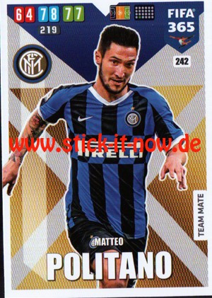 Panini FIFA 365 Adrenalyn XL (2020) - Nr. 242