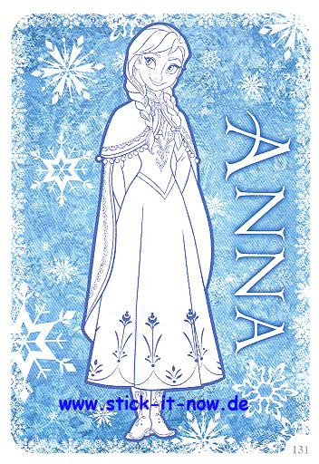 Die Eiskönigin ( Disney Frozen ) - Activity Cards - Nr. 131 (Karte zum Ausmalen)