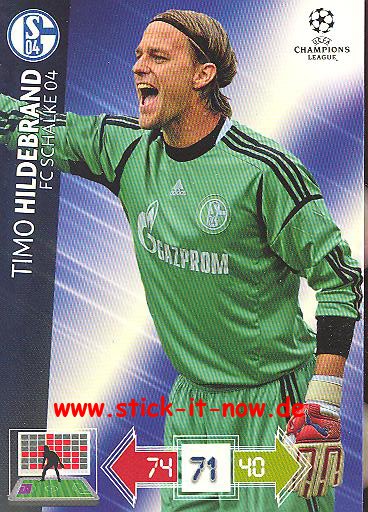 Panini Adrenalyn XL CL 12/13 - FC Schalke 04 - Timo Hildebrand