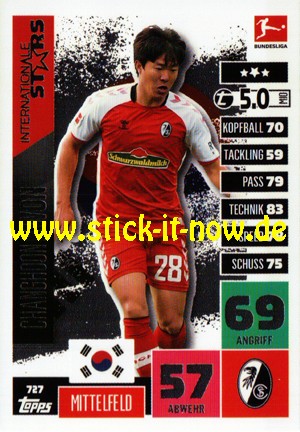 Topps Match Attax Bundesliga 2020/21 "Extra" - Nr. 727